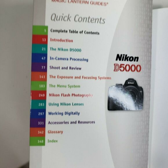 Magic Lantern Guides® Ser.: Nikon D5000 - Magic Lantern Guides by Simon Stafford - Picture 6 of 6